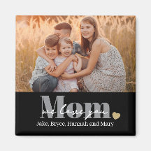 Cadeau Photo Nous Vous Aimons Maman