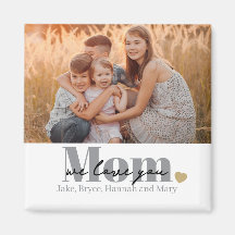 Cadeau Photo Nous Vous Aimons Maman
