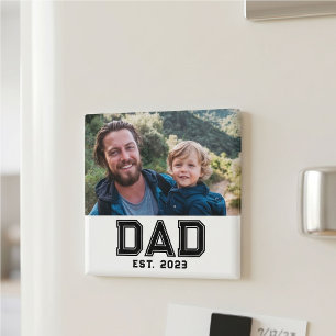 Aimant Cadeau Photo Papa Créé