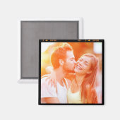 Aimant Cadeau photo personnalisé (Recto/Verso)