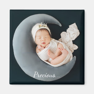 Aimant Cadeau photo personnalisé précieux bébé