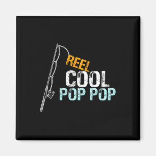 Aimant Cadeau Pop Pop Poppop Cool de petite-fille Grands