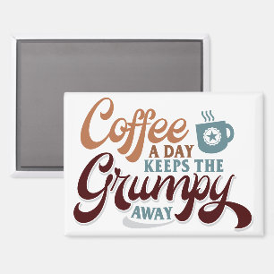 Aimant Cadeau pour amateur de café : Café par jour