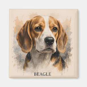 Aimant Cadeau pour ami de Beagle amateur de chiens