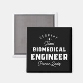 Aimant Cadeau pour ingénieur biomédical (Recto/Verso)