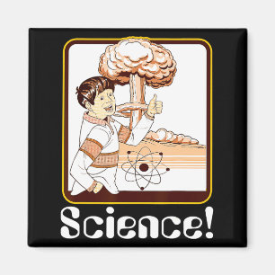 Aimant Cadeau scientifique vintage drôle bombe atomique r