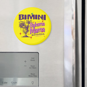 Aimant Cadeau souvenir Bahamas : Bimini Bahamas Bahama Ma