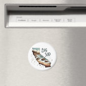 Aimant Cadeau souvenir Big Sur California (In Situ (Lave-vaisselle))