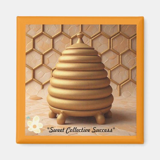 Aimant "Cadeau sucré de la nature" (Devant)