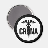 Aimant Cadeaux anesthésistes certifiés CRNA (Recto/Verso)