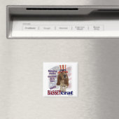 Aimant Cadeaux Basset Hound (In Situ (Lave-vaisselle))