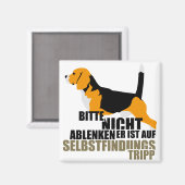 Aimant Cadeaux Beagle (Recto/Verso)