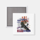 Aimant Cadeaux beagles (Recto/Verso)
