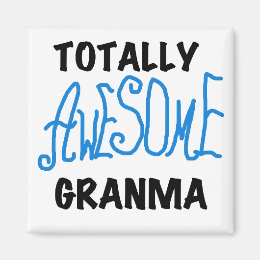 Aimant Cadeaux bleus totalement impressionnants de (Devant)