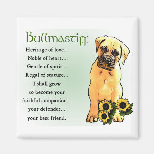 Aimant Cadeaux Bullmastiff
