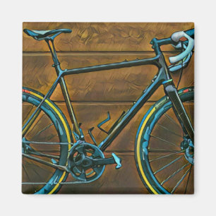 Aimant Cadeaux cyclables vintages cadeaux de VTT