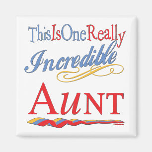 Aimant Cadeaux d'amusement pour des tantes