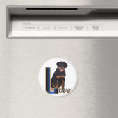 Aimant Cadeaux d'art Rottweiler (In Situ (Lave-vaisselle))