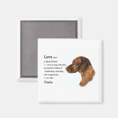 Aimant Cadeaux d'art Vizsla (Recto/Verso)