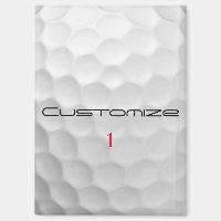 Cadeaux de balles de golf personnalisés Série Sign