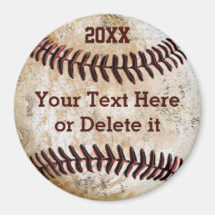 Aimant Cadeaux de baseball PERSONNALISÉS à bas prix pour