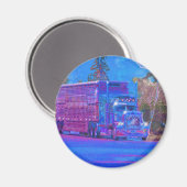 Aimant Cadeaux de CAMIONNEURS d'INSTALLATION de CAMION de (Recto/Verso)