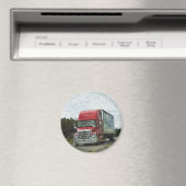 Aimant Cadeaux de CAMIONNEURS d'INSTALLATION de CAMION de (In Situ (Lave-vaisselle))