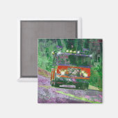 Aimant Cadeaux de CAMIONNEURS d'INSTALLATION de CAMION de (Recto/Verso)