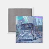 Aimant Cadeaux de CAMIONNEURS d'INSTALLATION de CAMION de (Recto/Verso)