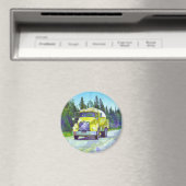 Aimant Cadeaux de CAMIONNEURS d'INSTALLATION de CAMION de (In Situ (Lave-vaisselle))