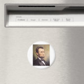 Aimant Cadeaux de citations d'Abe Lincoln "Plus sage" T-s (In Situ (Lave-vaisselle))