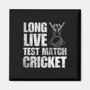 Aimant Cadeaux de cricket Cricket de test Joueur de crick