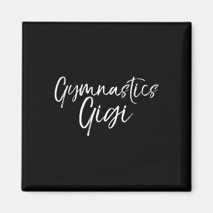 Aimant Cadeaux de gymnastique familiale assortis pour gra