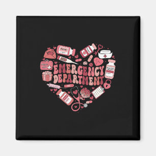 Aimant Cadeaux de la Saint-Valentin pour infirmière de se