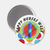 Aimant Cadeaux de la semaine des infirmières (Recto/Verso)
