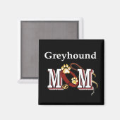 Aimant Cadeaux de maman Greyhound (Recto/Verso)