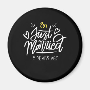 Aimant Cadeaux de mariage   5e anniversaire de mariage