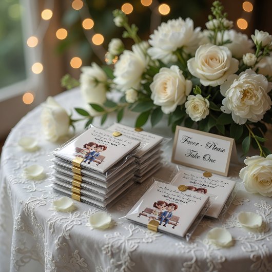 Aimant Cadeaux de mariage Citations d'amour de mariés