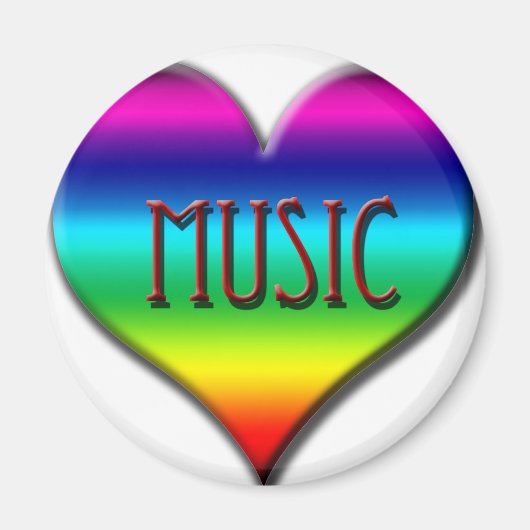 Aimant Cadeaux De Musique ! (Devant)