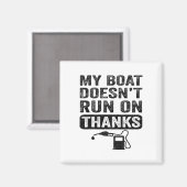Aimant Cadeaux de navigation pour propriétaires de bateau (Recto/Verso)