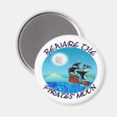 Aimant Cadeaux de navires pirates (Recto/Verso)