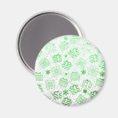 Aimant Cadeaux de Noël 7 (Recto/Verso)