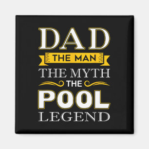 Aimant Cadeaux De Piscine Shark Papa Pour Billiards Dads