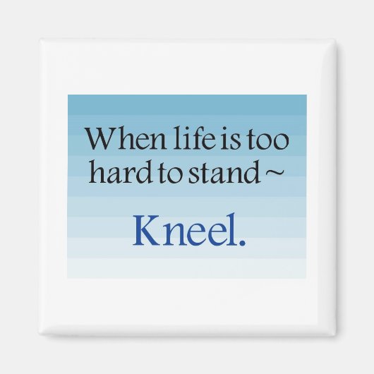 Aimant cadeaux de prière (Devant)