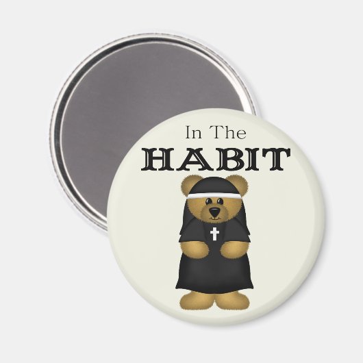 Aimant Cadeaux de religieuses catholiques (Recto/Verso)