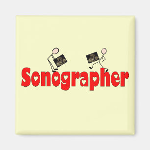 Aimant Cadeaux de Sonographer