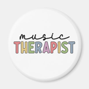 Aimant Cadeaux de thérapie musicale rétro pour thérapeute