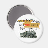 Aimant Cadeaux de train historique—Des paroles hilarieuse (Recto/Verso)