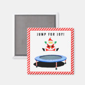 Aimant Cadeaux de trampoline de gymnastique (Recto/Verso)