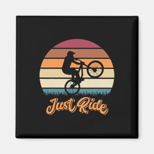 Aimant Cadeaux de vélo de montagne Just Ride Mtb pour vél